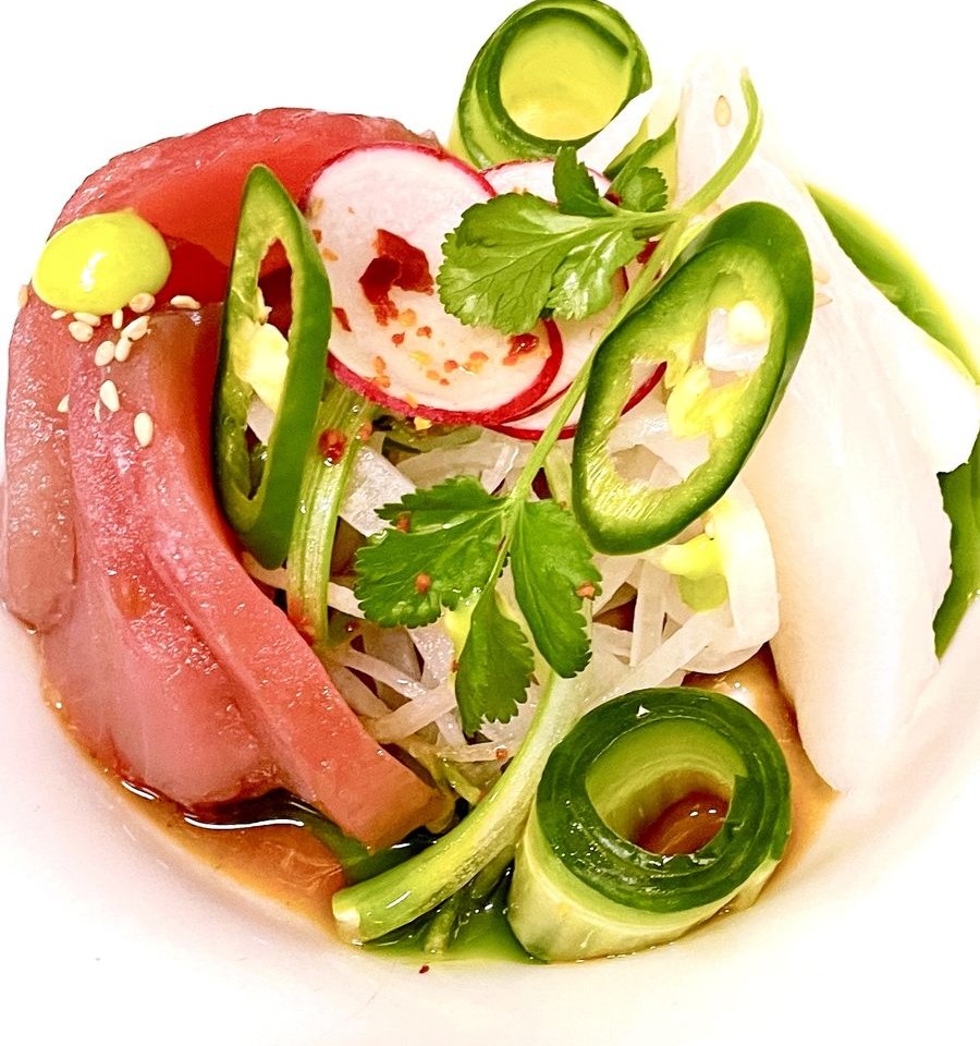 Tuna Sashimi Detail